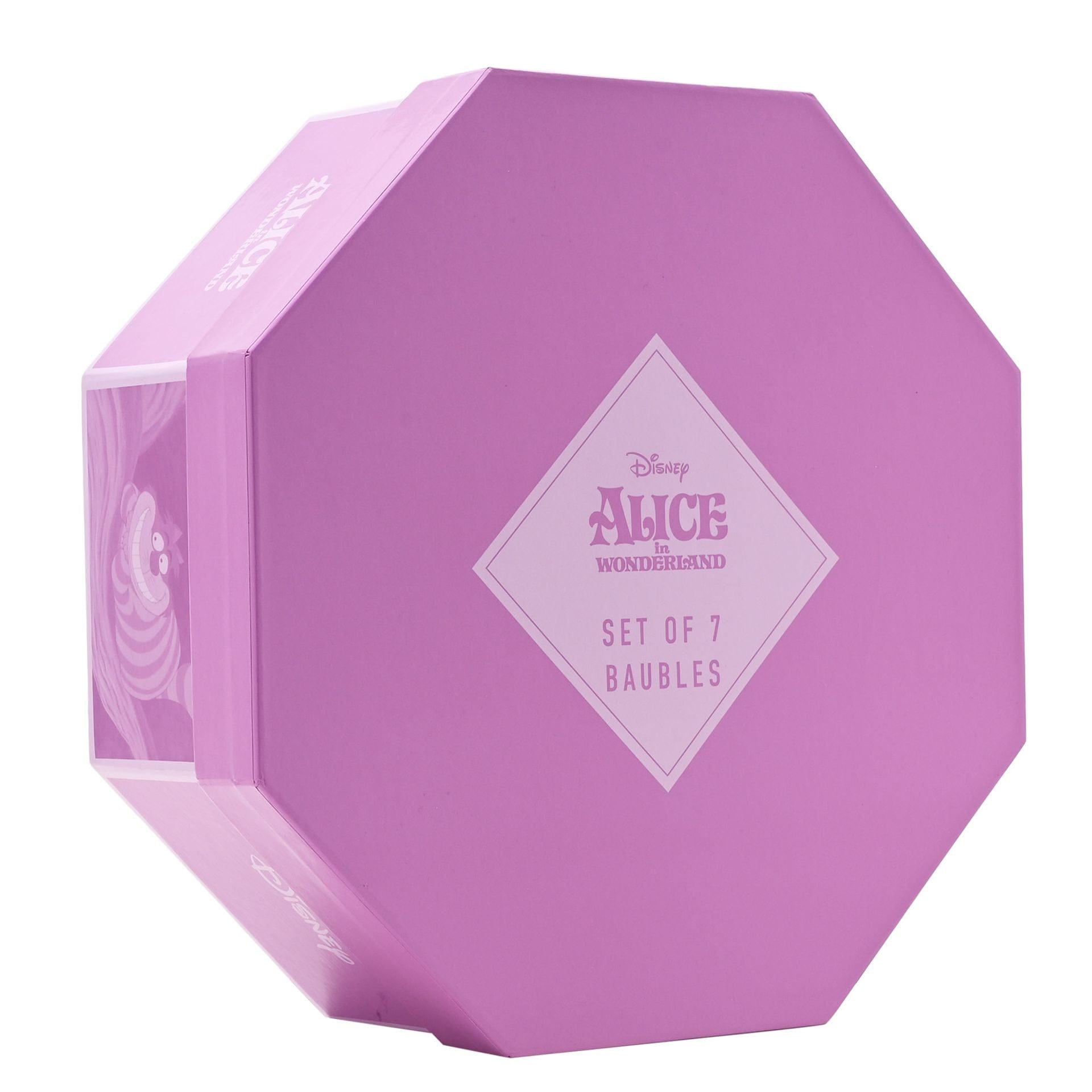 Disney Icons And Villains Set of 7 Baubles - Alice In Wonderland