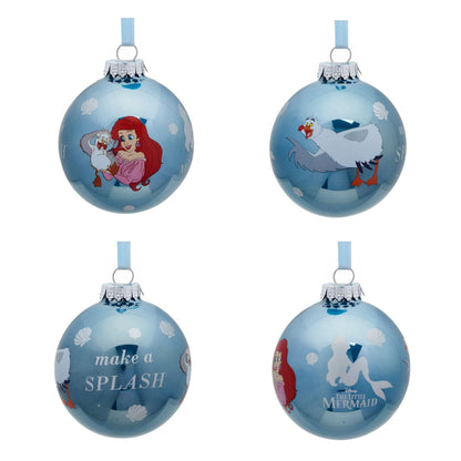 Disney Icons And Villains Set of 7 Baubles - The Little Mermaid