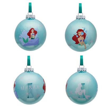 Disney Icons And Villains Set of 7 Baubles - The Little Mermaid