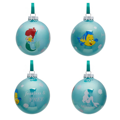 Disney Icons And Villains Set of 7 Baubles - The Little Mermaid