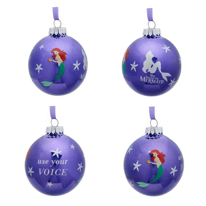 Disney Icons And Villains Set of 7 Baubles - The Little Mermaid