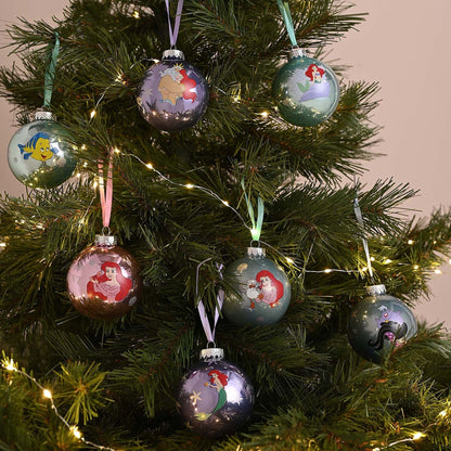 Disney Icons And Villains Set of 7 Baubles - The Little Mermaid