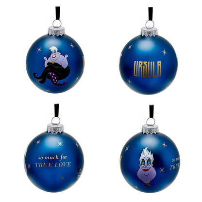 Disney Icons And Villains Set of 7 Baubles - Villains