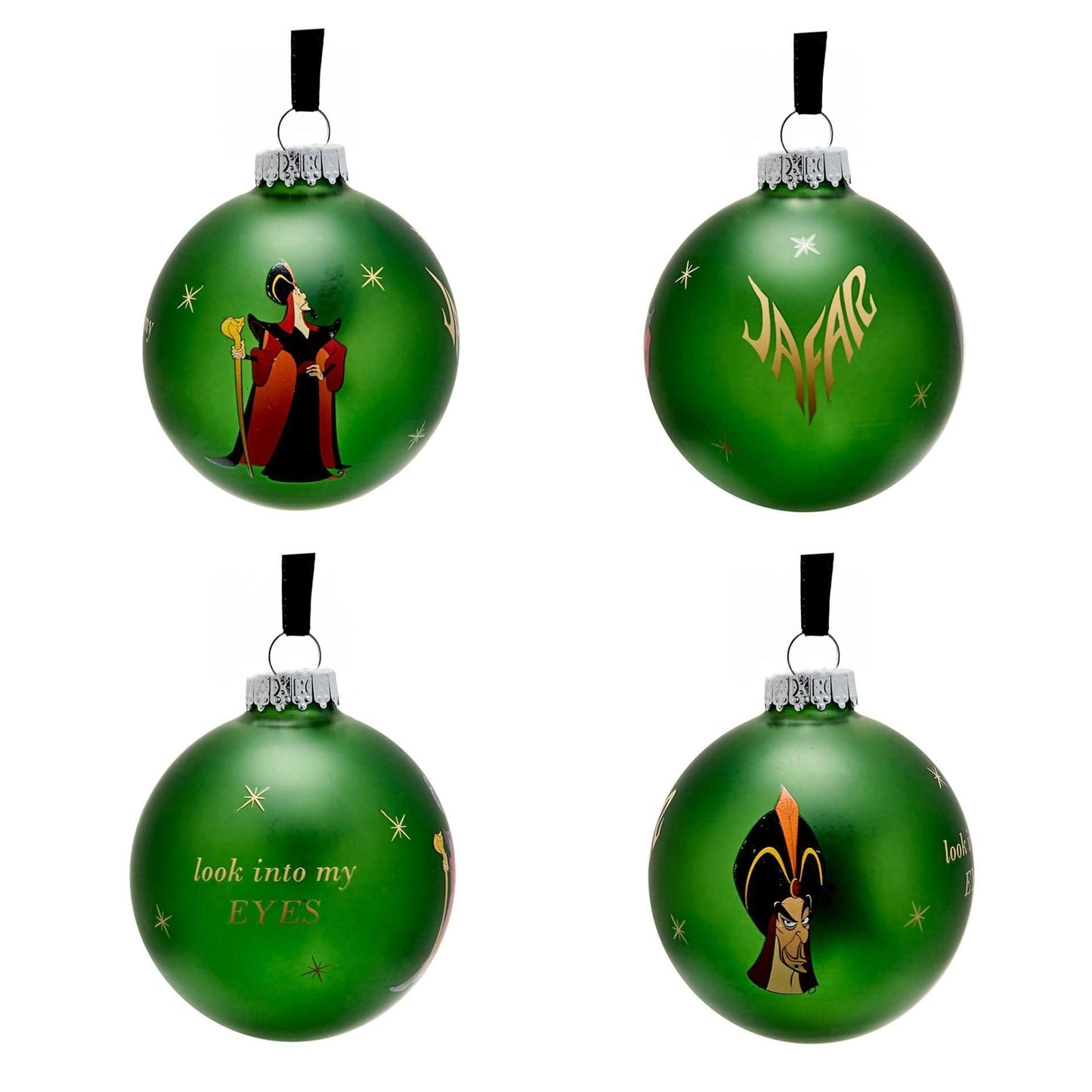 Disney Icons And Villains Set of 7 Baubles - Villains