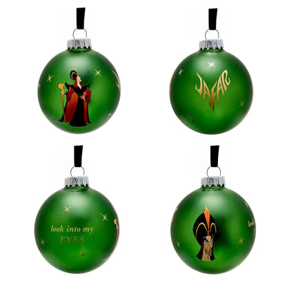 Disney Icons And Villains Set of 7 Baubles - Villains