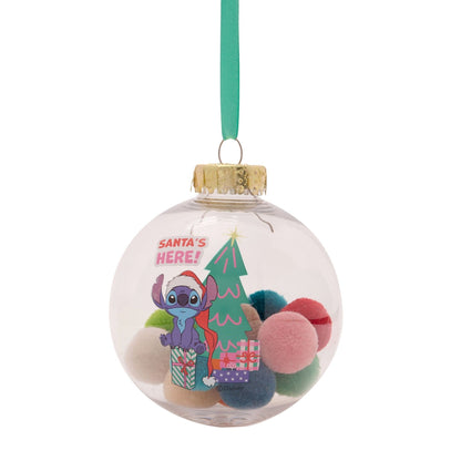 Disney Icons And Villains Set of 7 Baubles with Pom Poms Lilo & Stitch