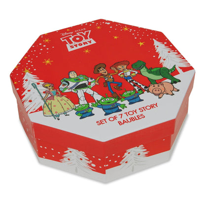 Disney Icons And Villains Set of 7 Toy Story Baubles