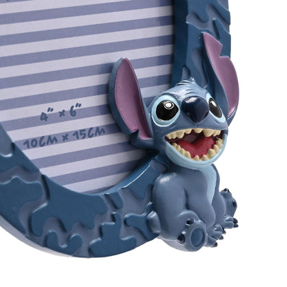 Disney Icons And Villains Stitch Resin Photo Frame 4" x 6"