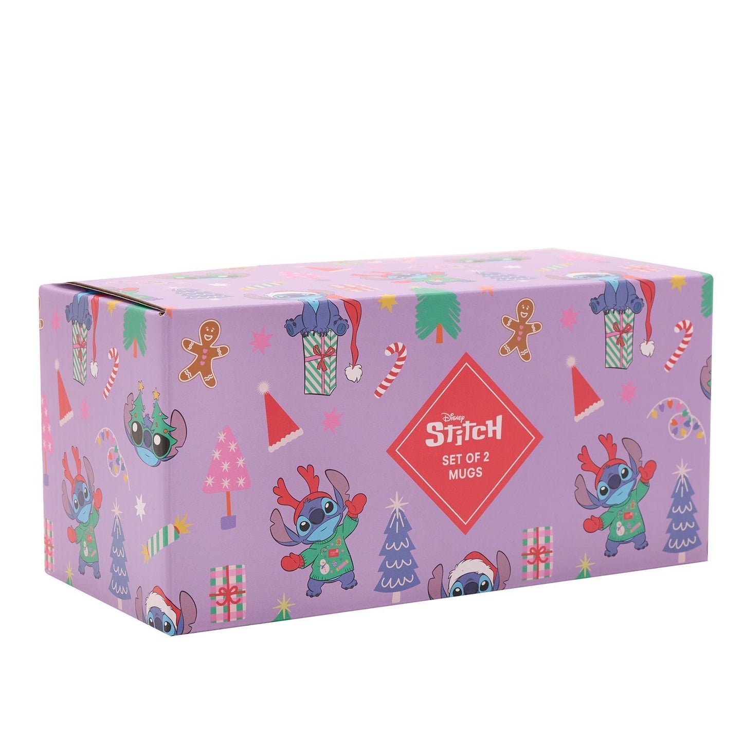 Disney Icons And Villains Stitch Set of 2 Mugs