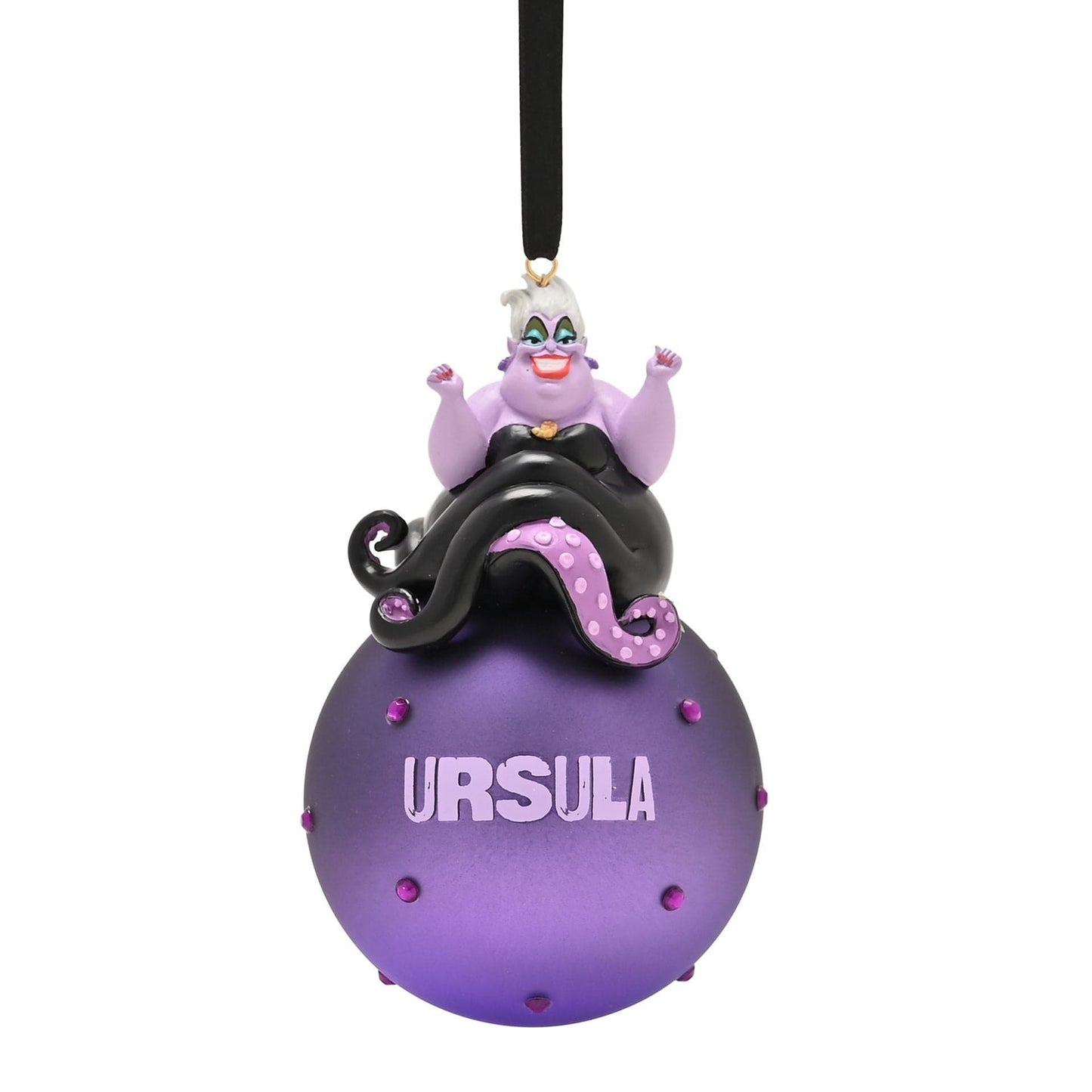 Disney Icons And Villains Ursula On A Glass Bauble The Little Mermaid