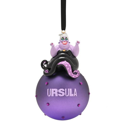 Disney Icons And Villains Ursula On A Glass Bauble The Little Mermaid