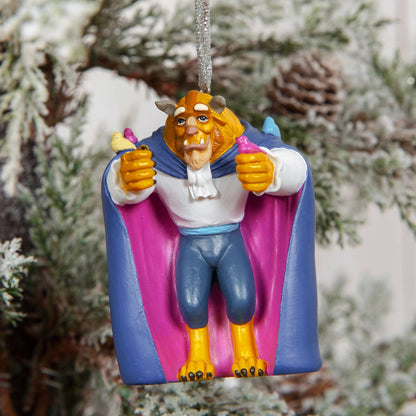 Disney Icons & Villains Beauty & The Beast Set of 2 Hanging Decoration