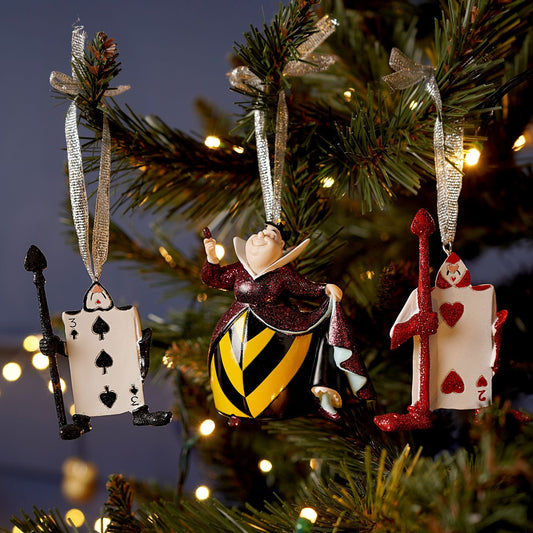 Disney Icons & Villains Set of 3 Alice In Wonderland Hanging Decorations