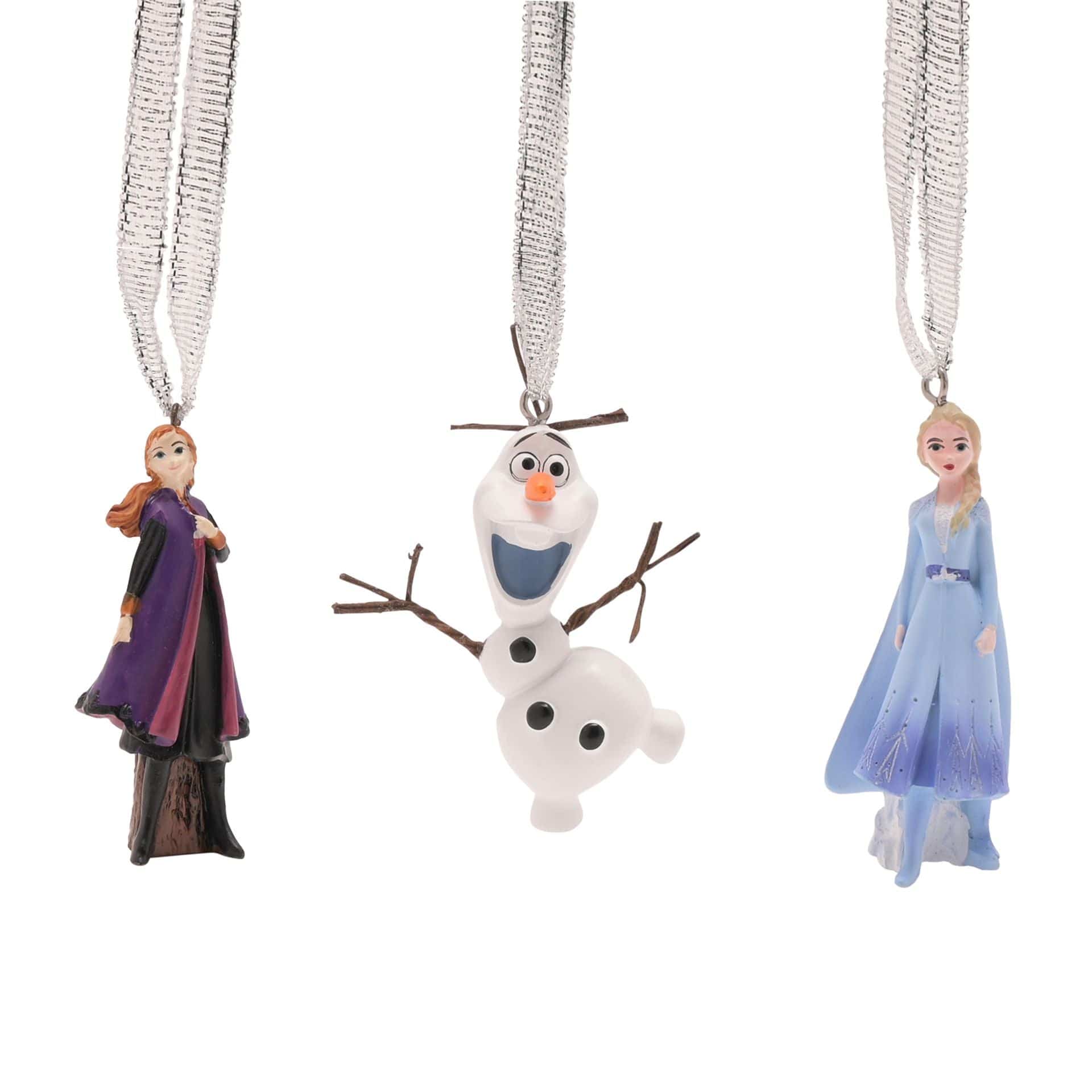 Disney Icons & Villains Set of 3 Frozen Hanging Decorations