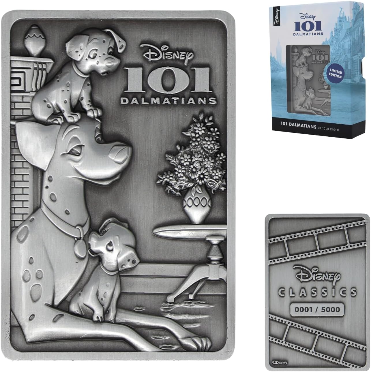 Disney Limited Edition 101 Dalmatians Collectable Ingot