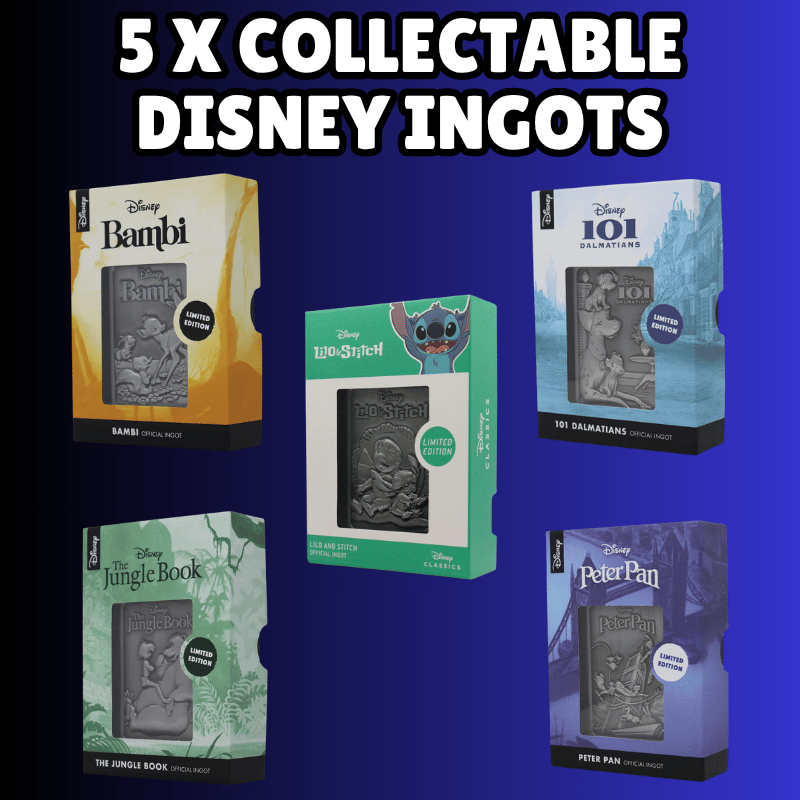 Disney Limited Edition Collectable Ingot Bundle
