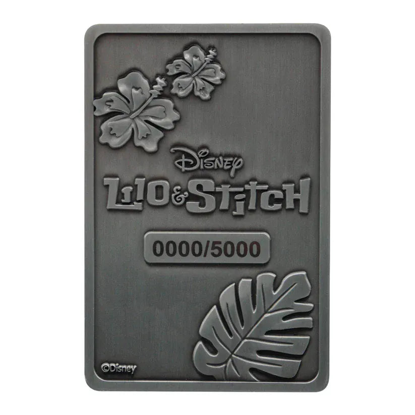 Disney Limited Edition Lilo & Stitch Collectable Ingot