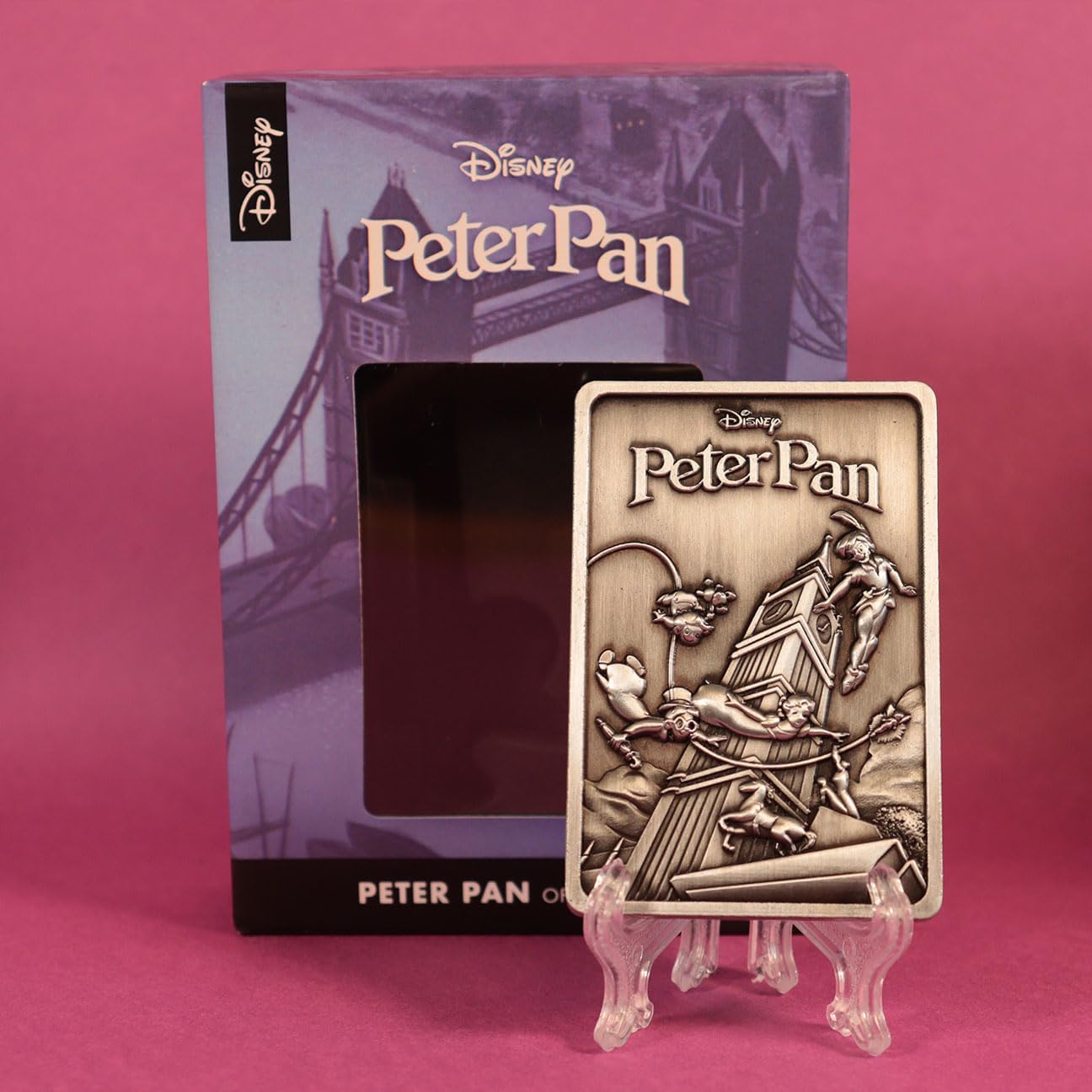 Disney Limited Edition Peter Pan Collectable Ingot