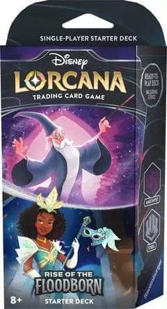 Disney lorcana Rise Of The Floodborn Starter Deck Amethyst & Steel