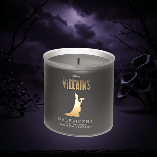 Disney Maleficent Thornberry & Dark Calla Candle by Disney Home Fragrance