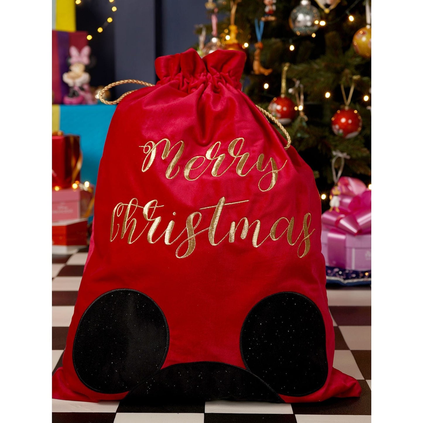 Disney Merry Christmas Gift Sack Mickey