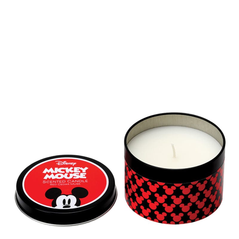 Disney Mickey Red Cedar Musk Tin Candle by Disney Home Fragrance