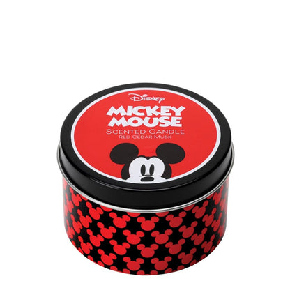 Disney Mickey Red Cedar Musk Tin Candle by Disney Home Fragrance
