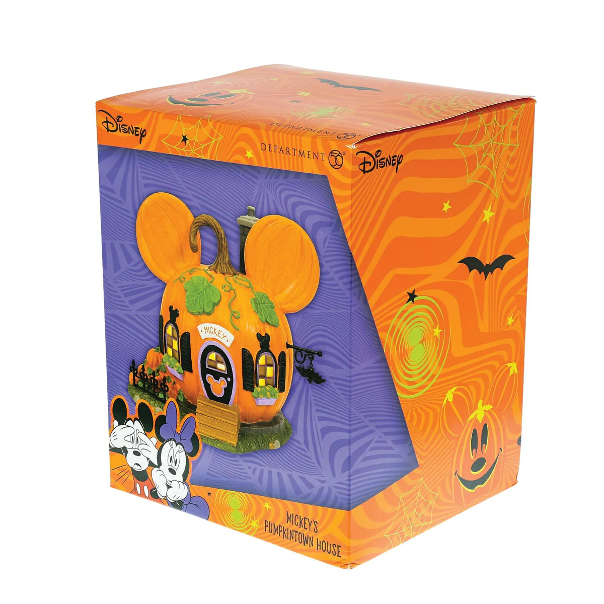 Disney Mickey's Pumpkintown House Figurine Disney Village By Department 56