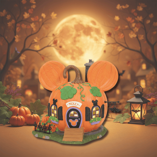 Disney Mickey's Pumpkintown House Figurine Disney Village By Department 56