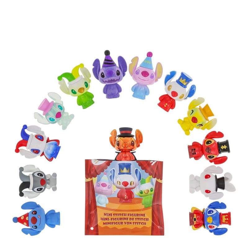 Disney Mini Figurine Blind Bag - Minnie/Mickey/Marie/Stitch ONE AT RANDOM