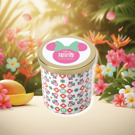 Disney Minnie Mouse Mango & Frangipani Candle by Disney Home Fragrance
