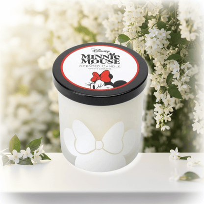 Disney Minnie Mouse White Jasmine Candle by Disney Home Fragrance
