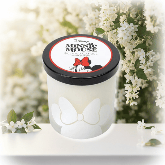 Disney Minnie Mouse White Jasmine Candle by Disney Home Fragrance