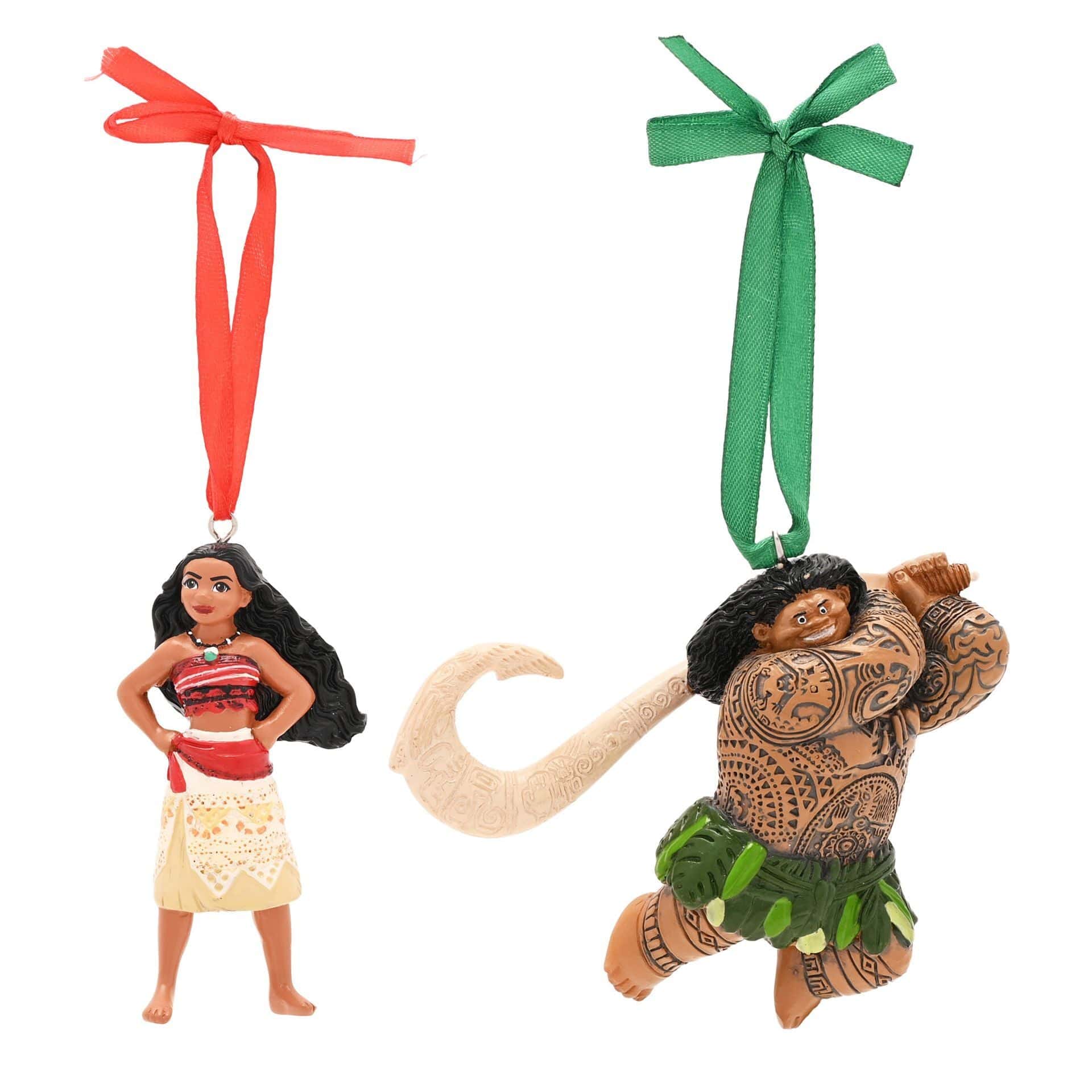Disney Moana And Maui Set of 2 Hanging Decorations