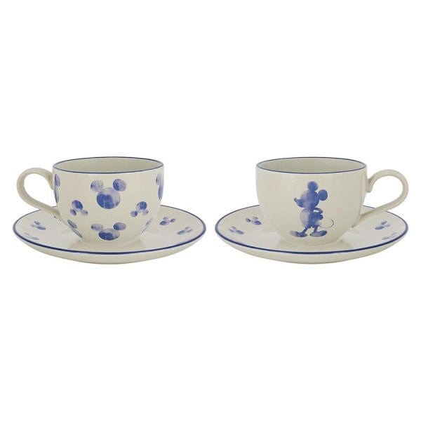 Disney Mono Tea Cup & Saucer (Set of 2) A30842
