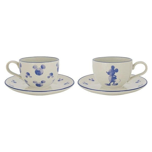 Disney Mono Tea Cup & Saucer (Set of 2) A30842