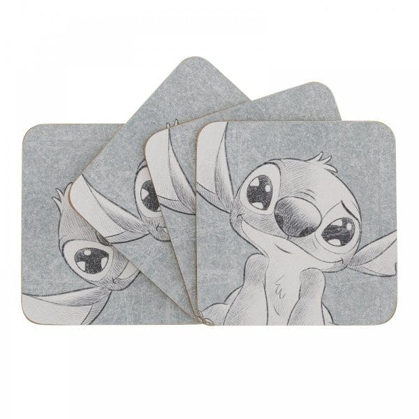 Disney Ohana Energy Stitch Coaster Set of 4 A31833