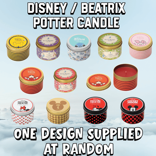 Disney OR Beatrix Potter Tin Candle - One at Random