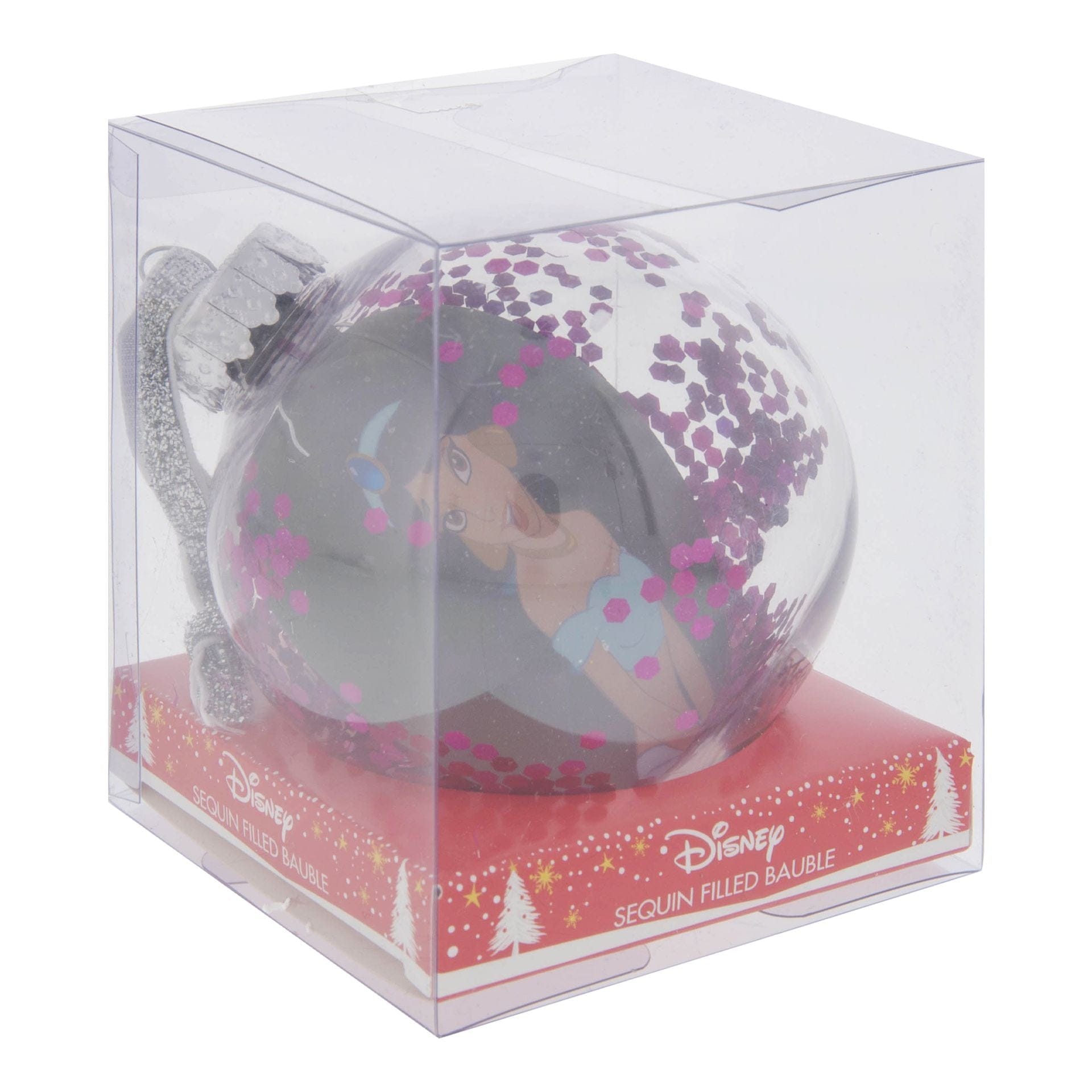 Disney Pastel Princess Jasmine Sequin 2D Bauble Aladdin