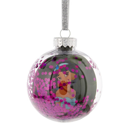 Disney Pastel Princess Jasmine Sequin 2D Bauble Aladdin