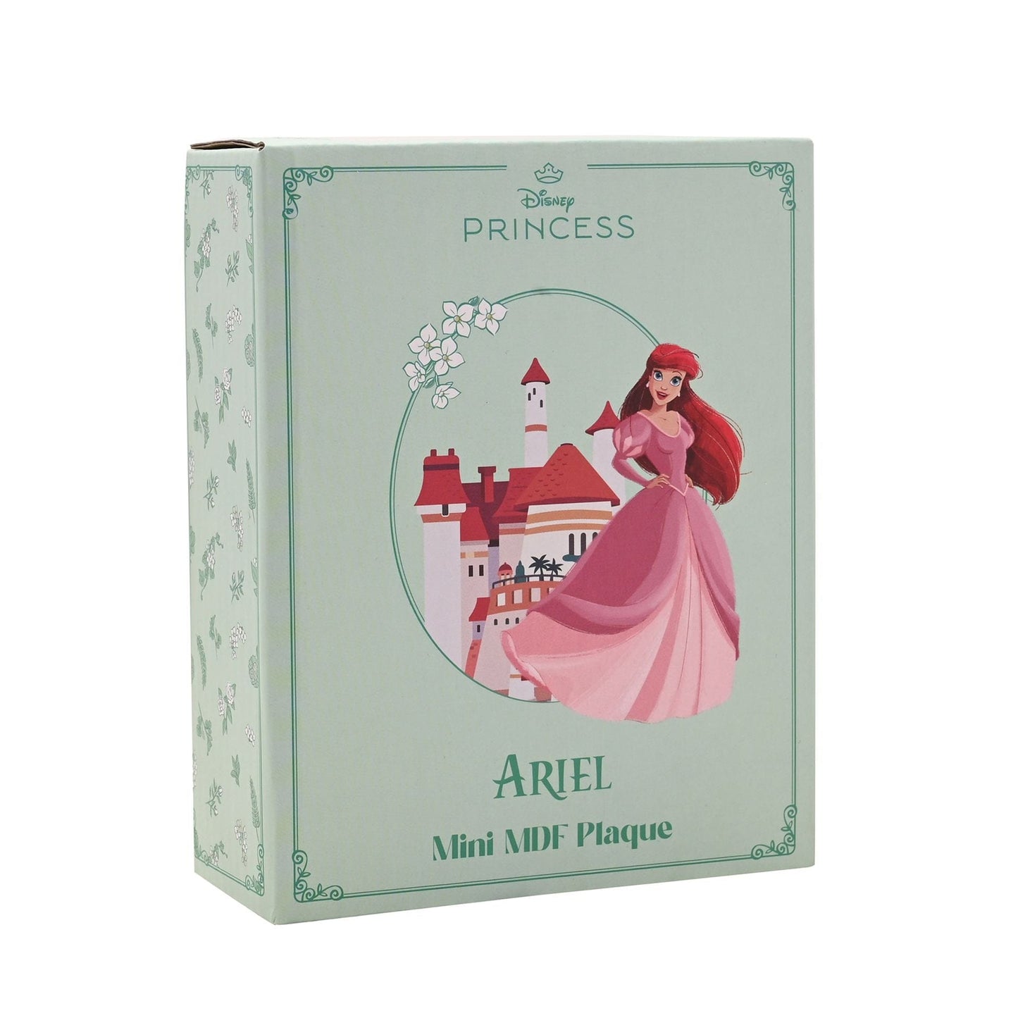 Disney Pastel Princess Mini Castle Plaque - Ariel The Little Mermaid