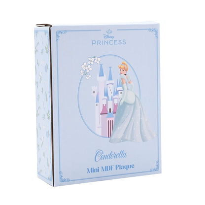 Disney Pastel Princess Mini Castle Plaque - Cinderella