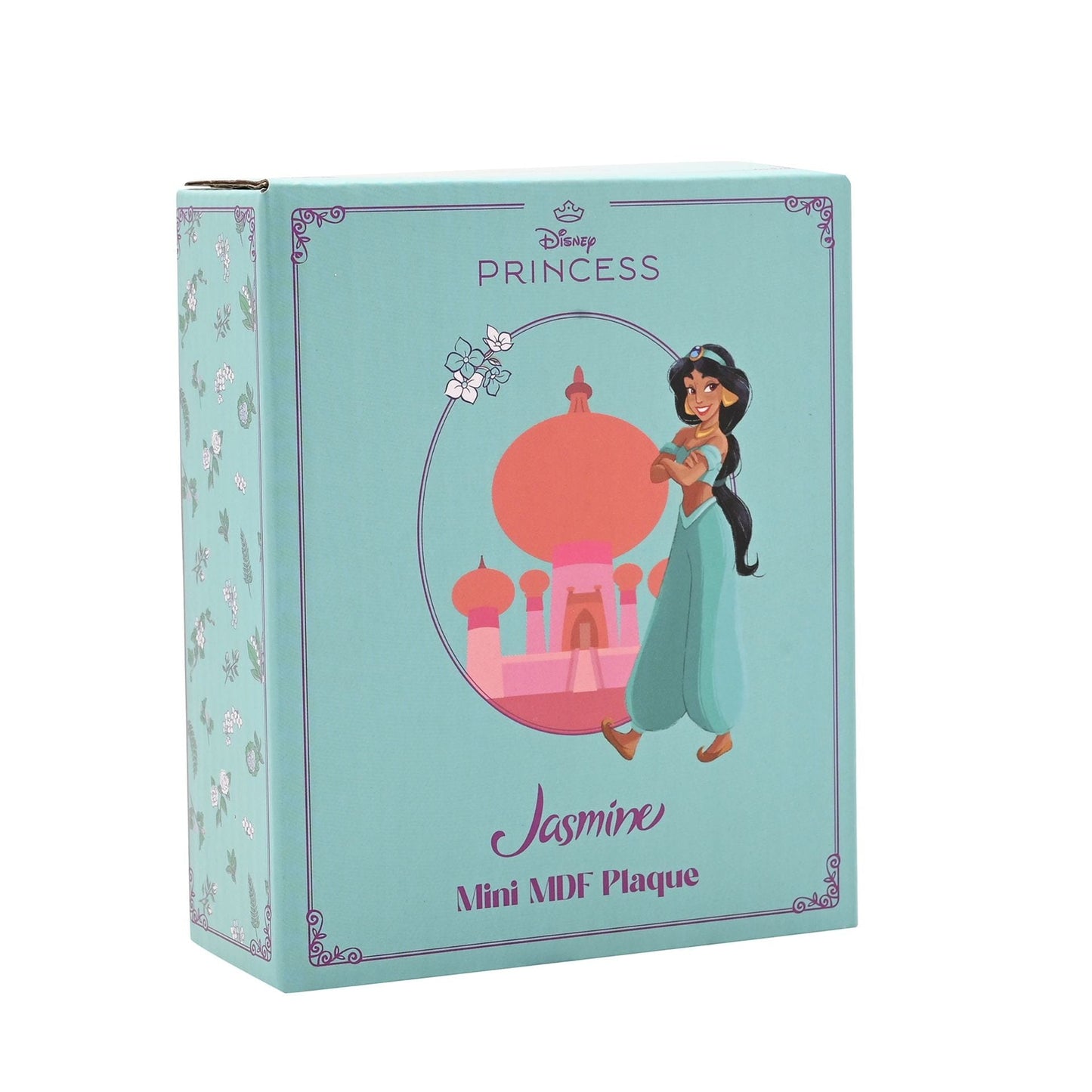 Disney Pastel Princess Mini Castle Plaque - Jasmine Aladdin