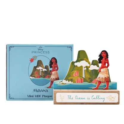 Disney Pastel Princess Mini Castle Plaque - Moana