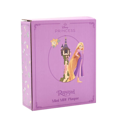 Disney Pastel Princess Mini Castle Plaque - Rapunzel Tangled