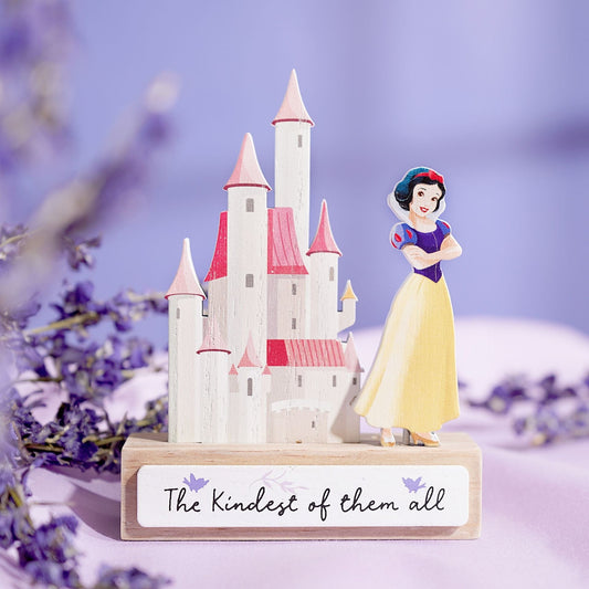 Disney Pastel Princess Mini Castle Plaque - Snow White