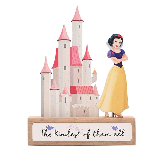 Disney Pastel Princess Mini Castle Plaque - Snow White