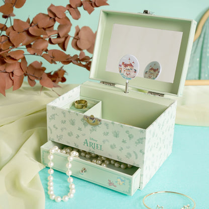 Disney Pastel Princess Musical Jewellery Box - Ariel The Little Mermaid
