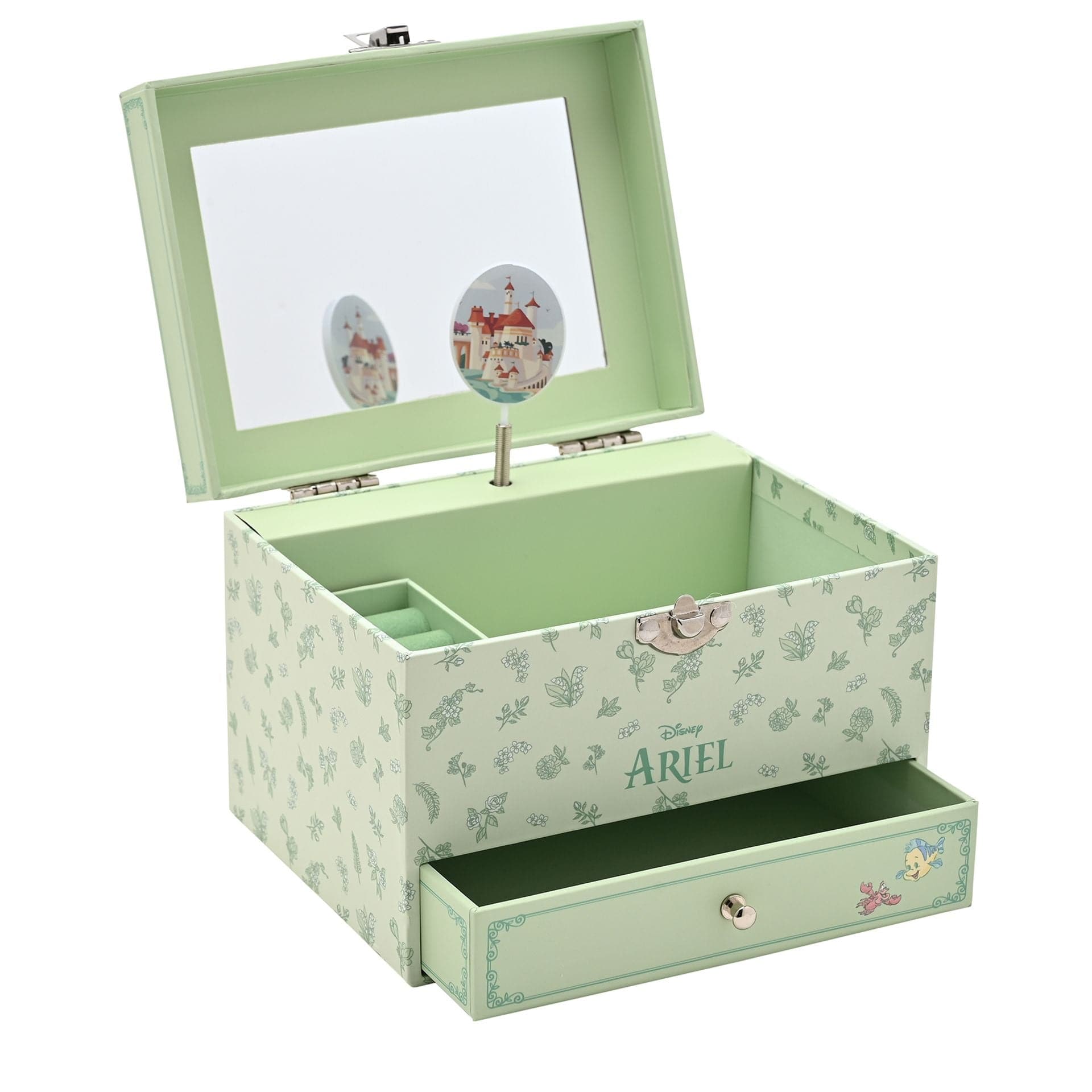Disney Pastel Princess Musical Jewellery Box - Ariel The Little Mermaid