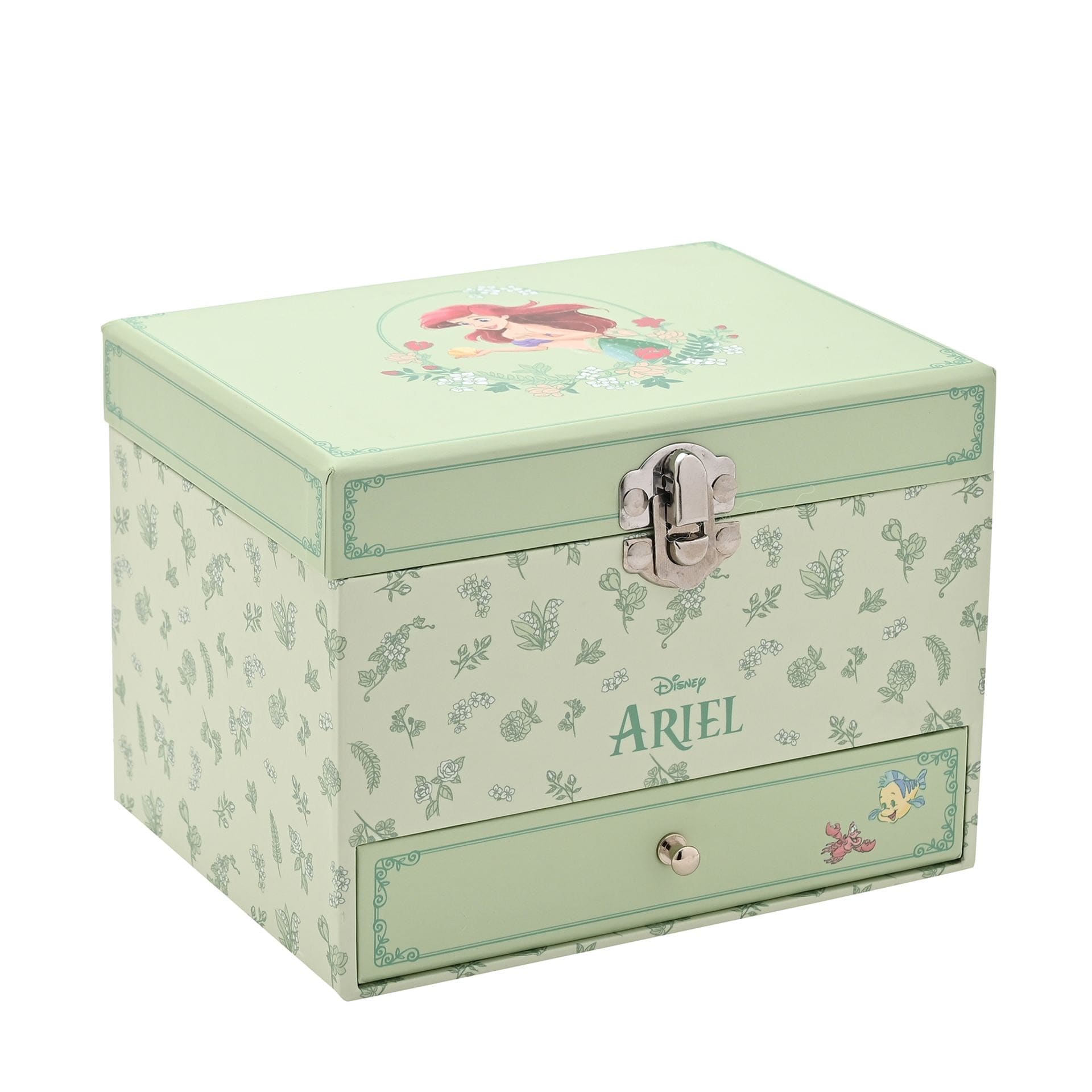 Disney Pastel Princess Musical Jewellery Box - Ariel The Little Mermaid